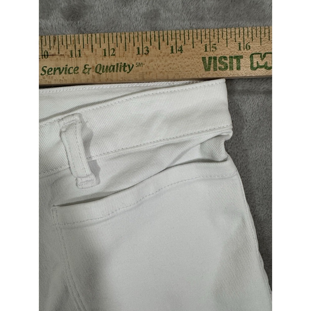 Silver Jeans Womens W31 L27 White Relaxed High Rise Wide Leg Patch Pockets Rayon - Picture 12 of 16
